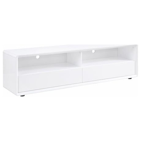 Ellice - TV Stand Media Console - White by Coaster Fine Furniture | Bel Furniture