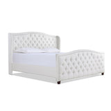 Marcella - Upholstered Shelter Headboard Bed Set by Jennifer Taylor Home | Bel Furniture