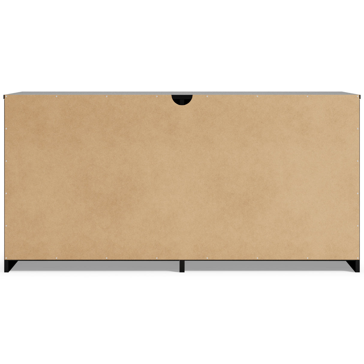 Finch - Black - Six Drawer Dresser by Signature Design by Ashley® | Bel Furniture