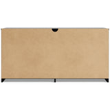 Finch - Black - Six Drawer Dresser by Signature Design by Ashley® | Bel Furniture