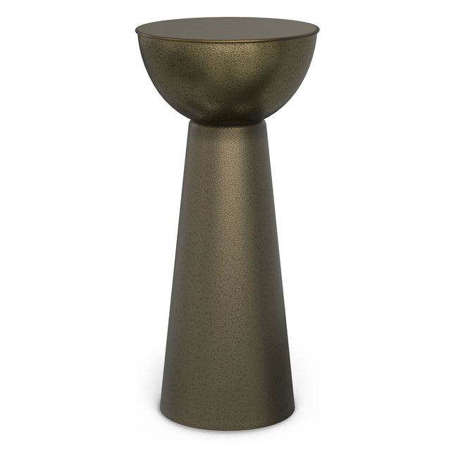 Surrey - Side Table - Antique Gold by Simpli-Home | Bel Furniture