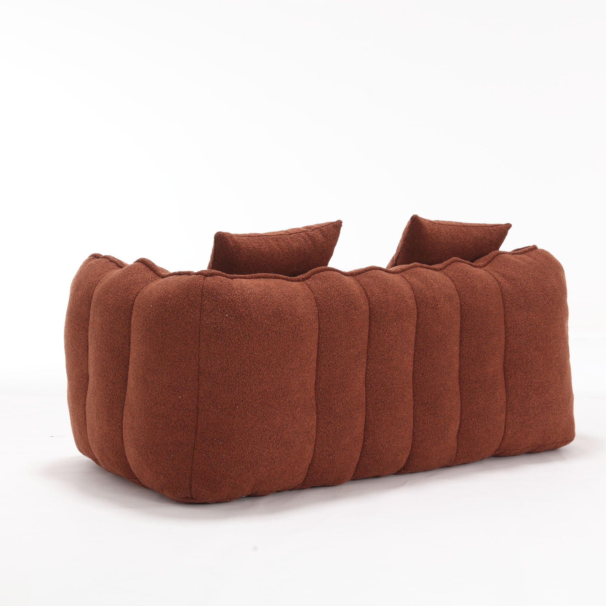 Soft Beanbag Chair With High Resilience Foam Core For Two People