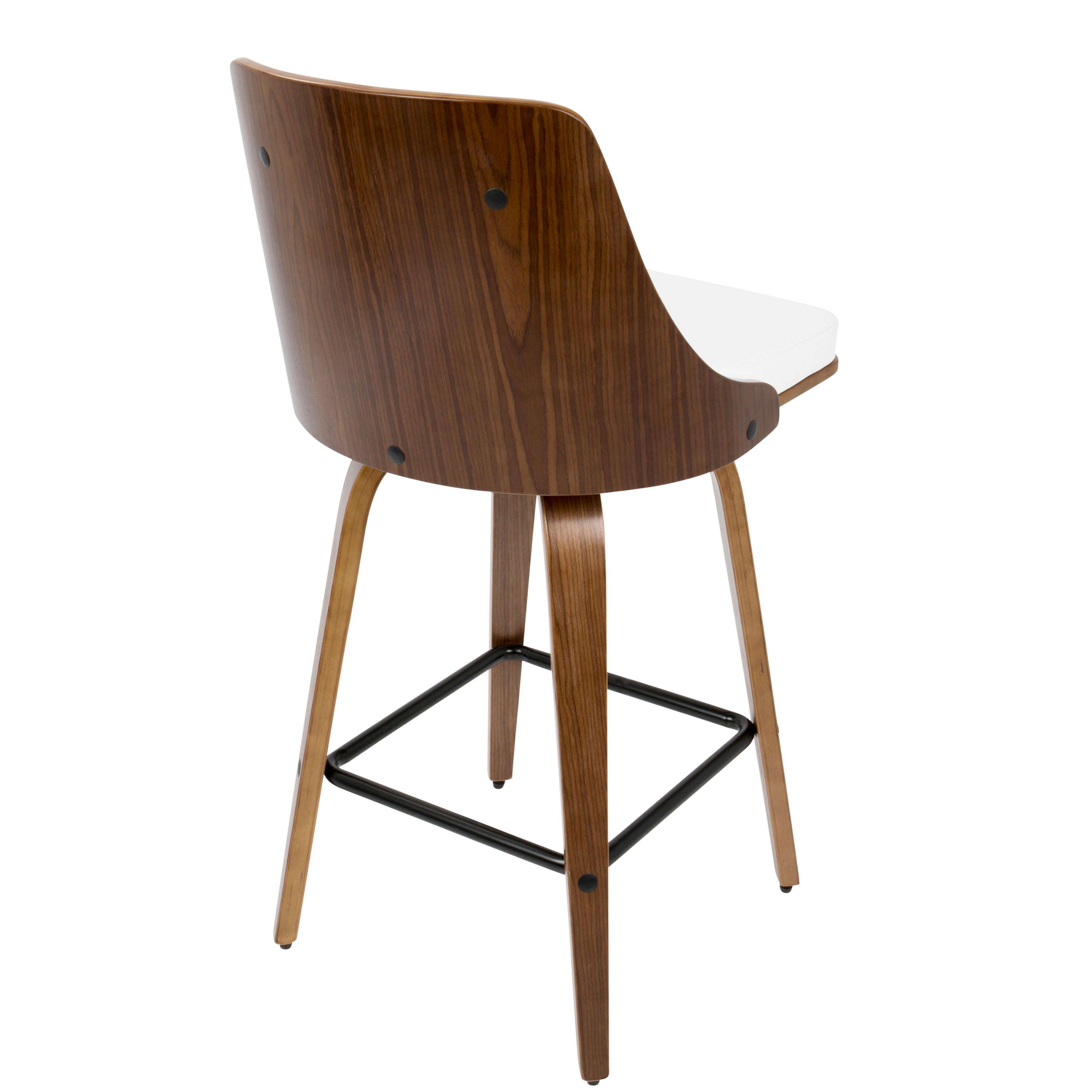 Gianna - Mid Century Modern Counter Stool (Set of 2)