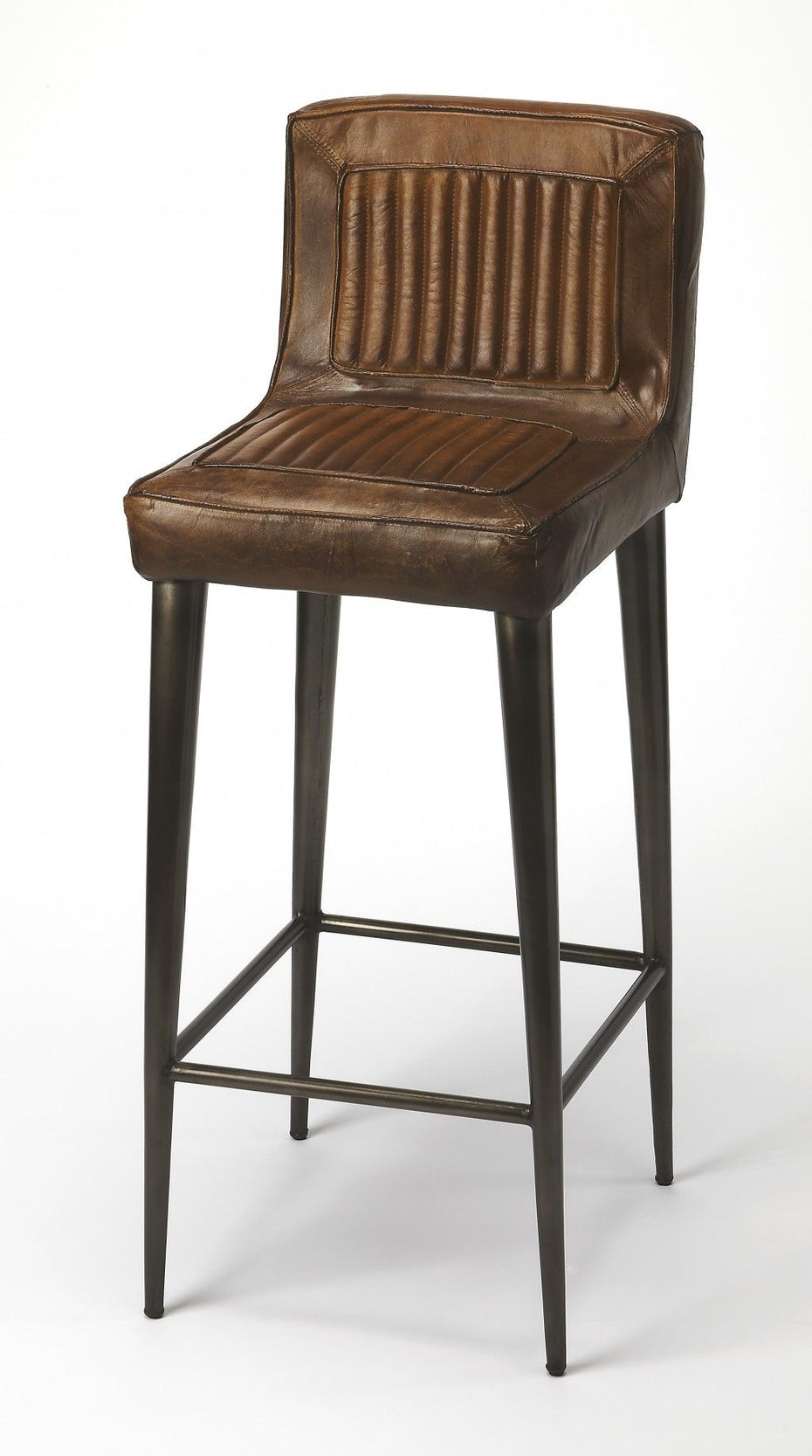 42" Bar Chair - Brown / Black