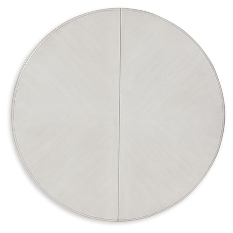 Montelaine - Antique White - Oval Dining Room Extension Table by Benchcraft® | Bel Furniture