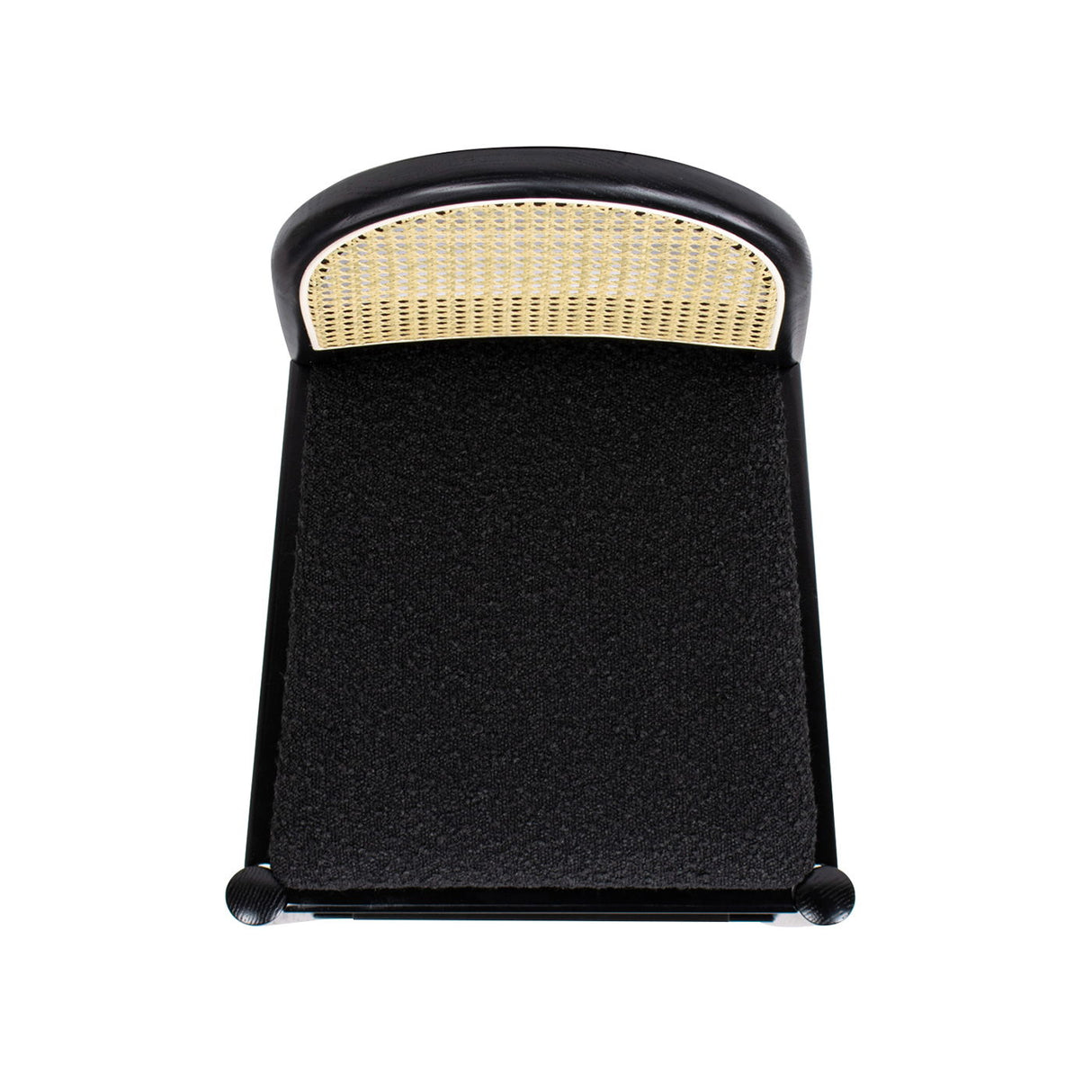 Panama - Curved Back Cane Bar Stool (Set of 2) by Jennifer Taylor Home | Bel Furniture