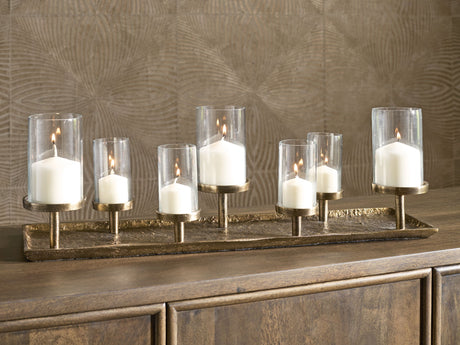 Wallmond - Candle Holder - Antique Brass Finish - view 4