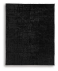 Gibbswell - Washable Rug Black 8' x 10' by Signature Design by Ashley® | Bel Furniture