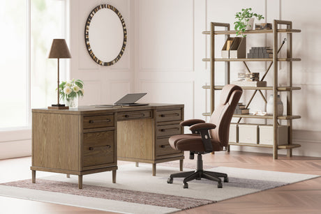 Roanhowe - Home Office Desk - Brown - view 5