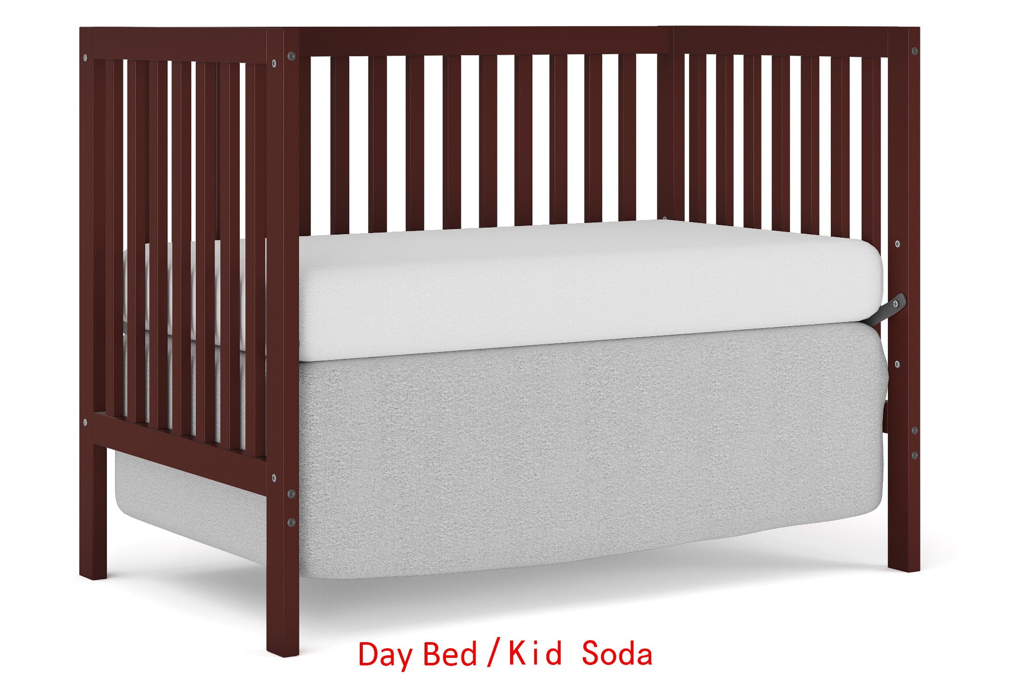 Crib 5 In 1 Convertible, Converts From Baby Crib To Toddler Bed, Fits Standard Full Size Crib Mattress