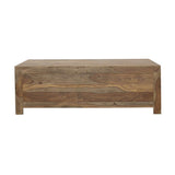 Esther - 6-Drawer Solid Wood Coffee Table - Natural by CoasterElevations | Bel Furniture