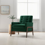 Cole - Solid Wood Lounge Chair by Ashcroft Furniture | Bel Furniture