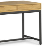 Banting - Mid Century Handcrafted Wide Desk by Simpli-Home | Bel Furniture