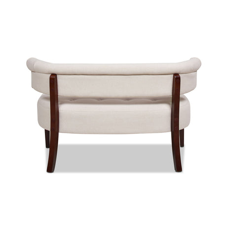 Jared - Versatile Roll Arm Tufted Bench Settee - view 9