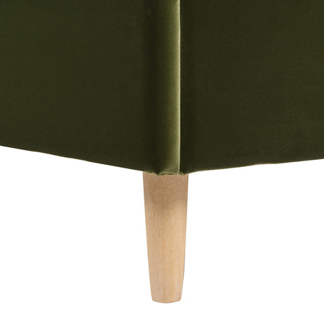 Stockholm - Modern Wavy Headboard Platform Bed by Jennifer Taylor Home | Bel Furniture