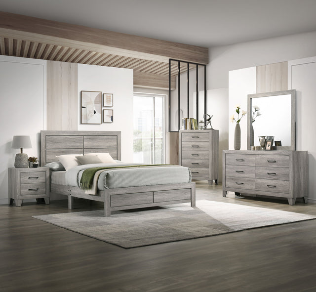 Hopkins - Bedroom Set Gray by Crown Mark | Bel Furniture