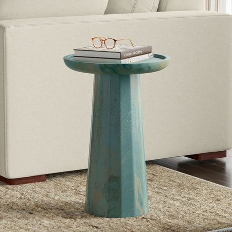 Dayton - Handcrafted Wooden Accent Table - view 11