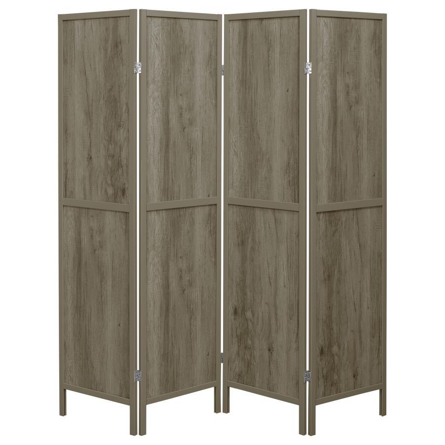 Deepika - 4-Panel Room Divider Folding Screen by CoasterEveryday | Bel Furniture