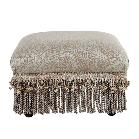 Fiona - Handcrafted Accent Footstool Ottoman - view 7