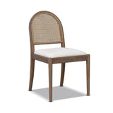 Panama - Curved Cane Side Dining Chair (Set of 2) by Jennifer Taylor Home | Bel Furniture