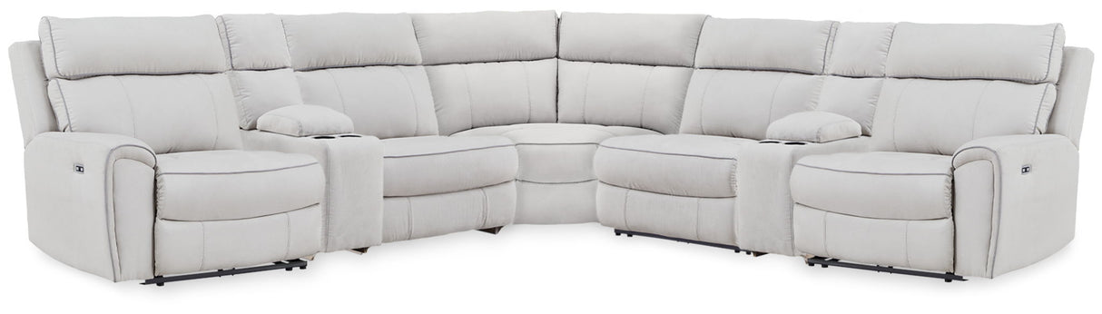 Social Pointe - Reclining Sectional