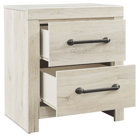 Cambeck - Whitewash - Two Drawer Night Stand by Signature Design by Ashley® | Bel Furniture