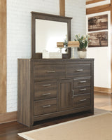 Juararo - Dresser Dark Brown 2 Pieces by Signature Design by Ashley® | Bel Furniture