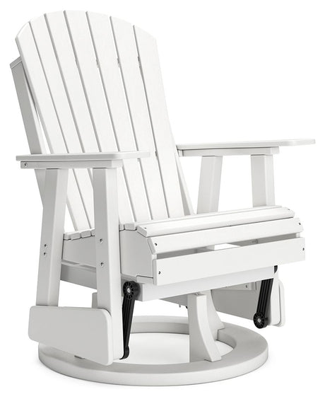 Hyland Wave - Swivel Glider Chair White by Signature Design by Ashley® | Bel Furniture