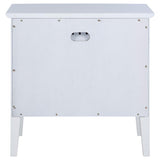 Bexhill - 1-Drawer Nightstand Bedside Table - White by Coaster Fine Furniture | Bel Furniture