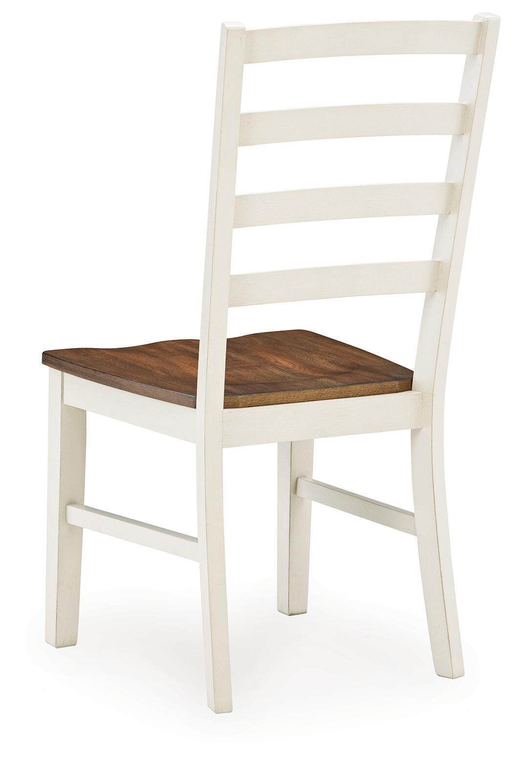 Brinfern - Dining Room Side Chair (Set of 2) - Brown / Antique White