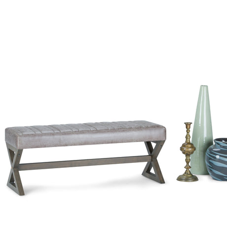 Salinger - Large Upholstered Ottoman Bench - view 6