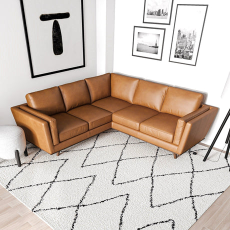 Erman - Corner Sofa - Tan - view 5