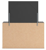 Hollivern - Dark Gray - Dresser And Mirror by Signature Design by Ashley® | Bel Furniture