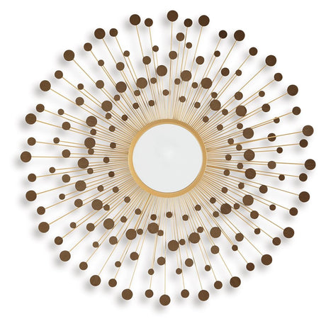 Morwenna - Bronze / Gold Finish - Accent Mirror by Signature Design by Ashley® | Bel Furniture