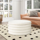Fuji - Oversized Round Storage Ottoman