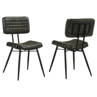 Misty - Leather Upholstered Dining Chair (Set of 2)