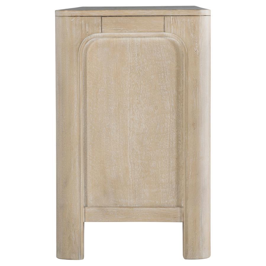 Solano - 71" 2-door TV Stand Media Console - Weathered Mango