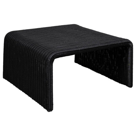Cahya - Woven Rattan Table Black Coffee Tables by Coaster Fine Furniture | Bel Furniture
