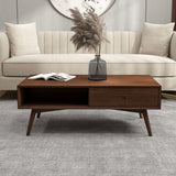 Caroline - Coffee Table - Walnut Brown by Ashcroft Furniture | Bel Furniture