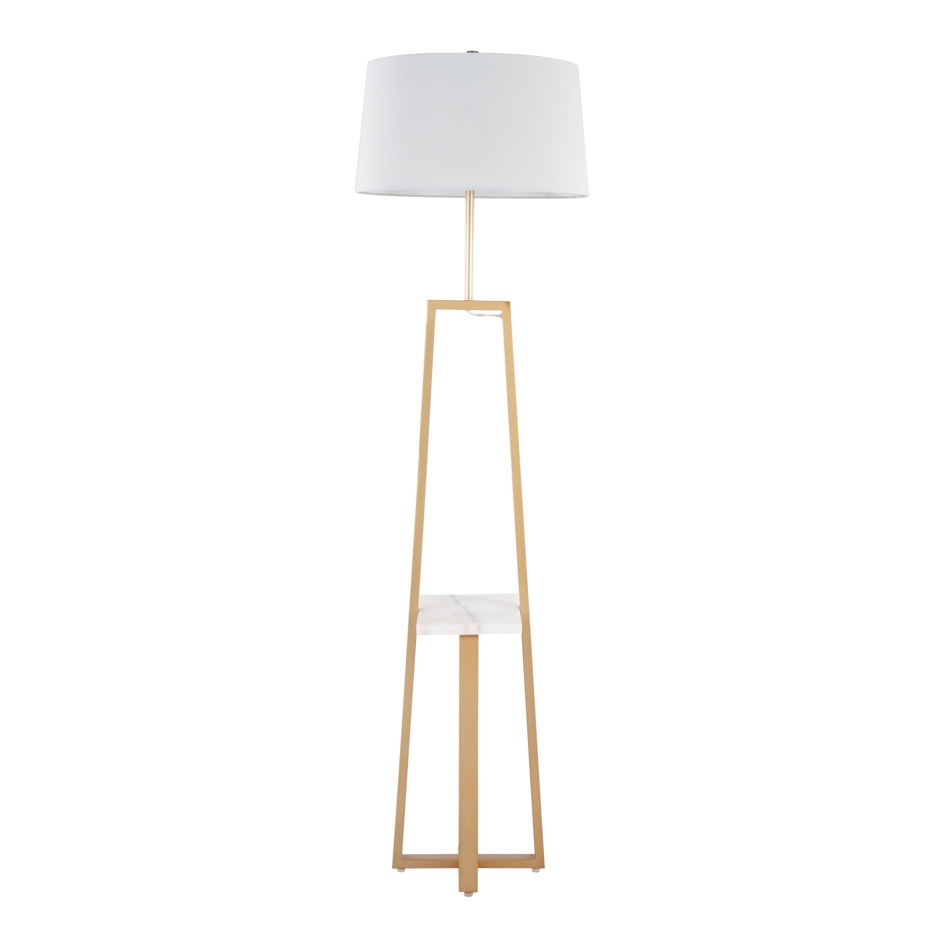 Cosmo - Shelf Contemporary / Glam Floor Lamp