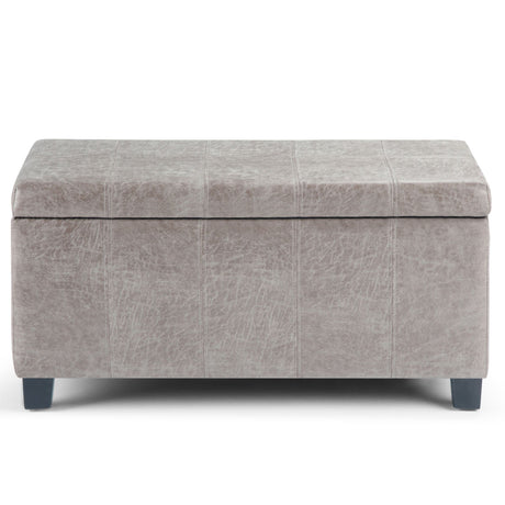 Dover - Upholstered Storage Ottoman Bench - view 4