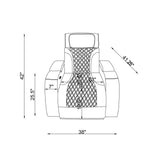 Julian - Set With Power Recliner, LED Lighting & Speaker