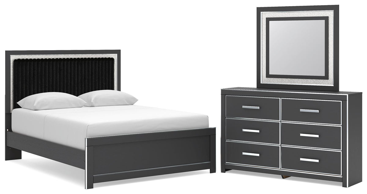 Zuraleus - Upholstered Panel Platform Bedroom Set | BEL Furniture