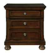 Porter - Dark Brown - Two Drawer Night Stand by Millennium® by Ashley | Bel Furniture