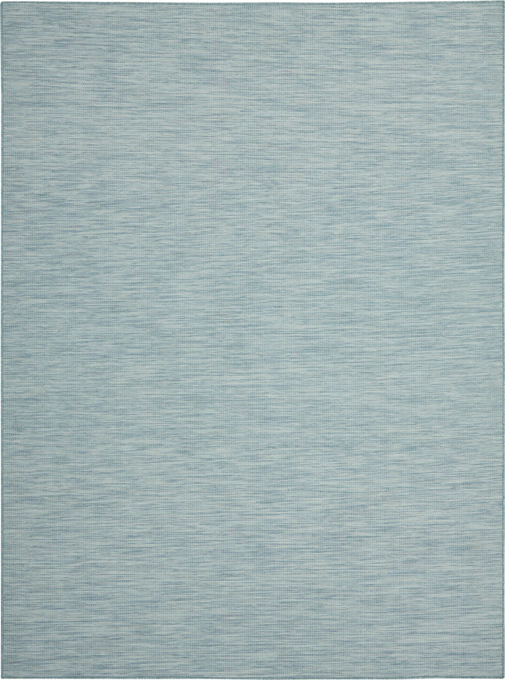 9' X 12' Power Loom Area Rug - Aqua