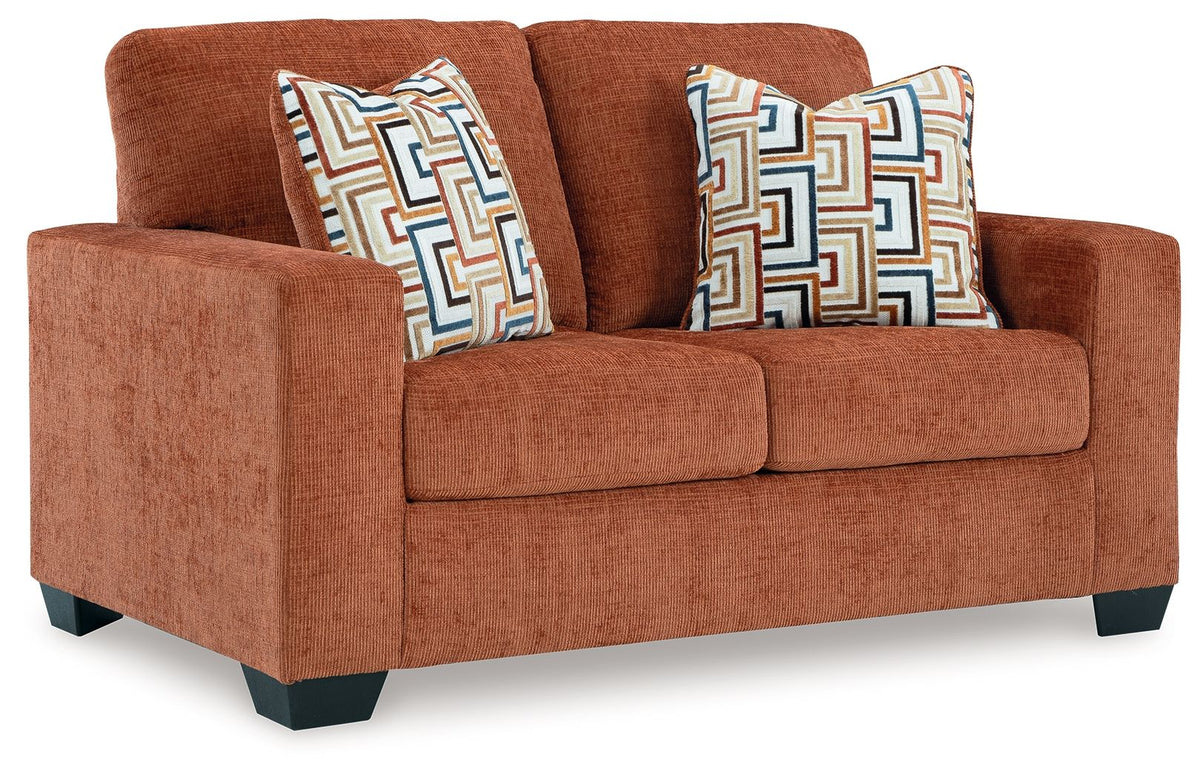 Aviemore - Loveseat Orange by Signature Design by Ashley® | Bel Furniture