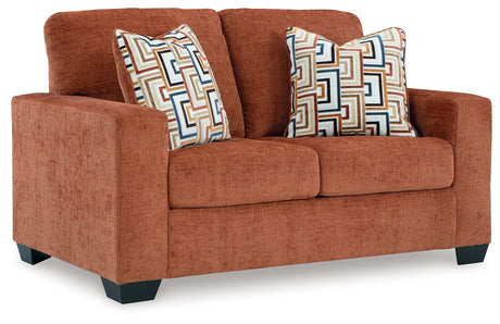 Aviemore - Loveseat Orange by Signature Design by Ashley® | Bel Furniture