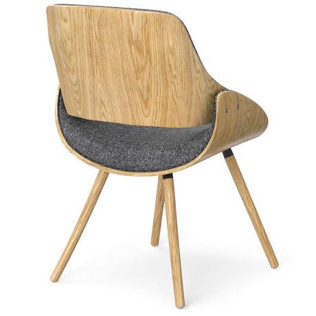Malden - Bentwood Dining Chair With Wood Back - view 6