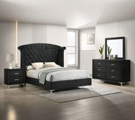 Lucinda - Bedroom Set Black by Crown Mark | Bel Furniture