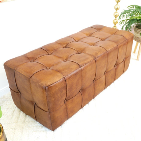 Benjiro - Bench - Tan by Ashcroft Furniture | Bel Furniture